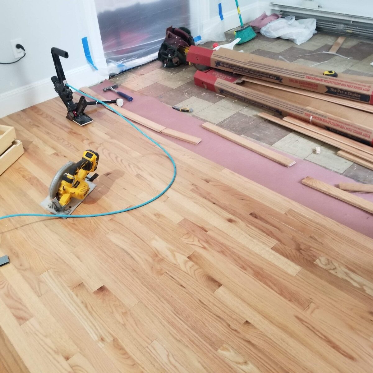 dario floor installation